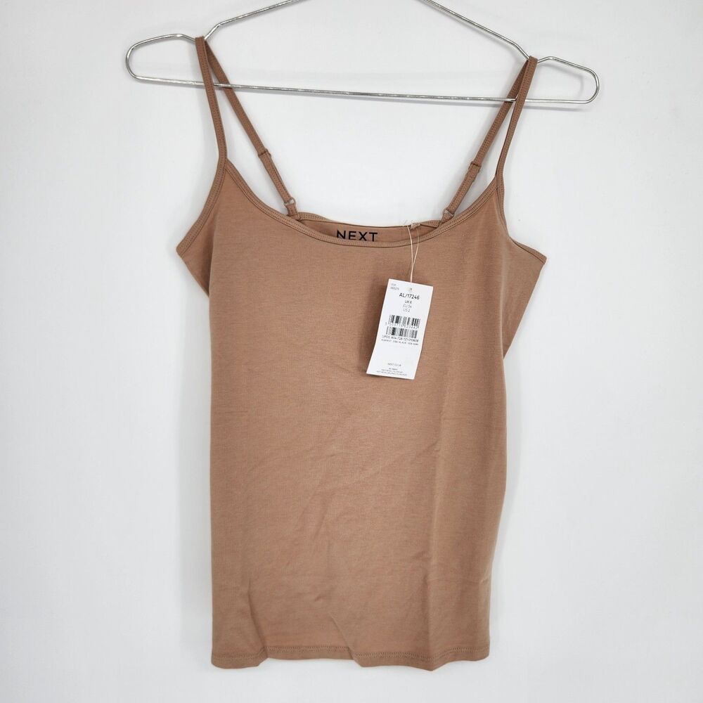 Women’s Next US Size 2 Beige Tank Top NWT